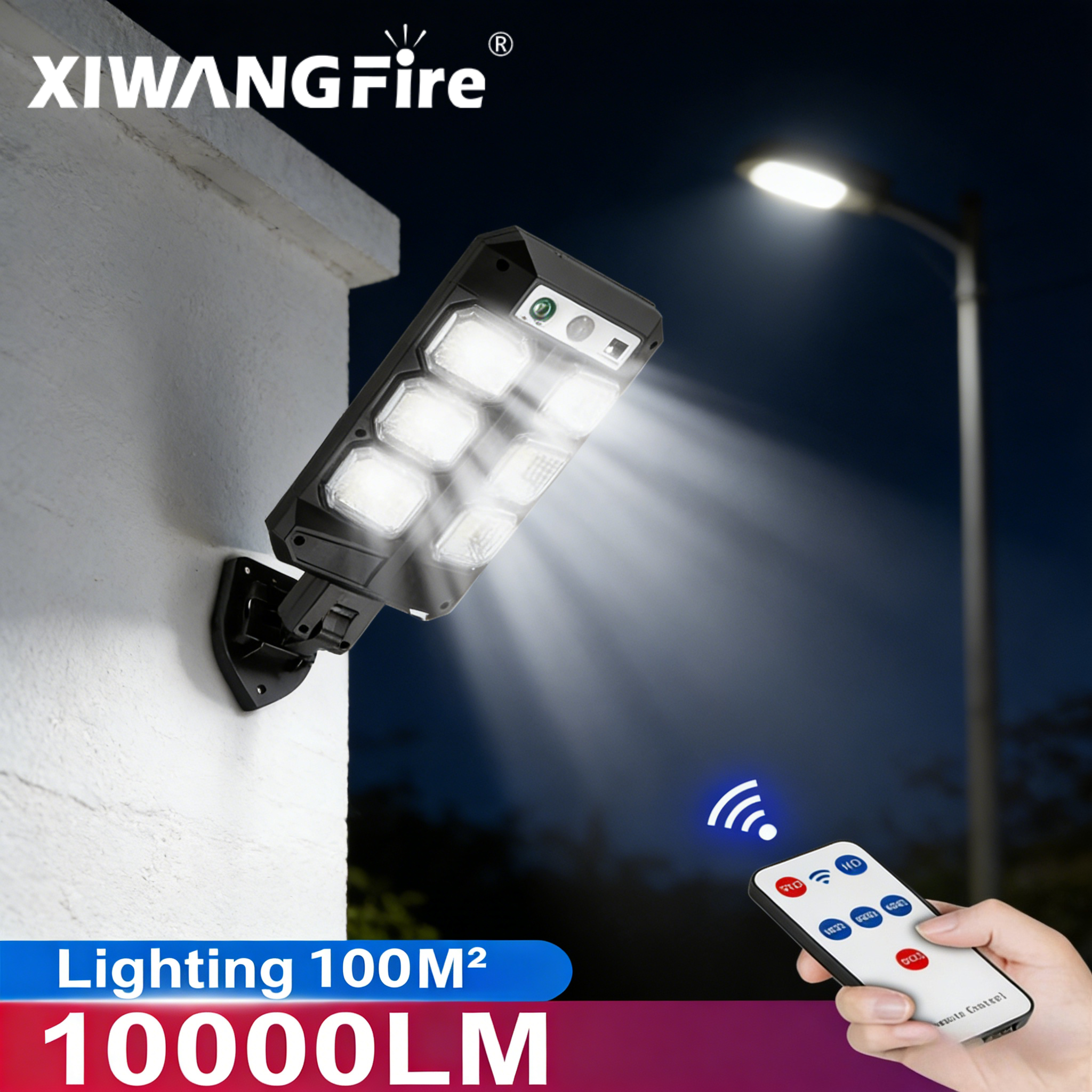 Outdoor Lighting Sensor - Outdoor Solar Street Lights, Waterproof Motion