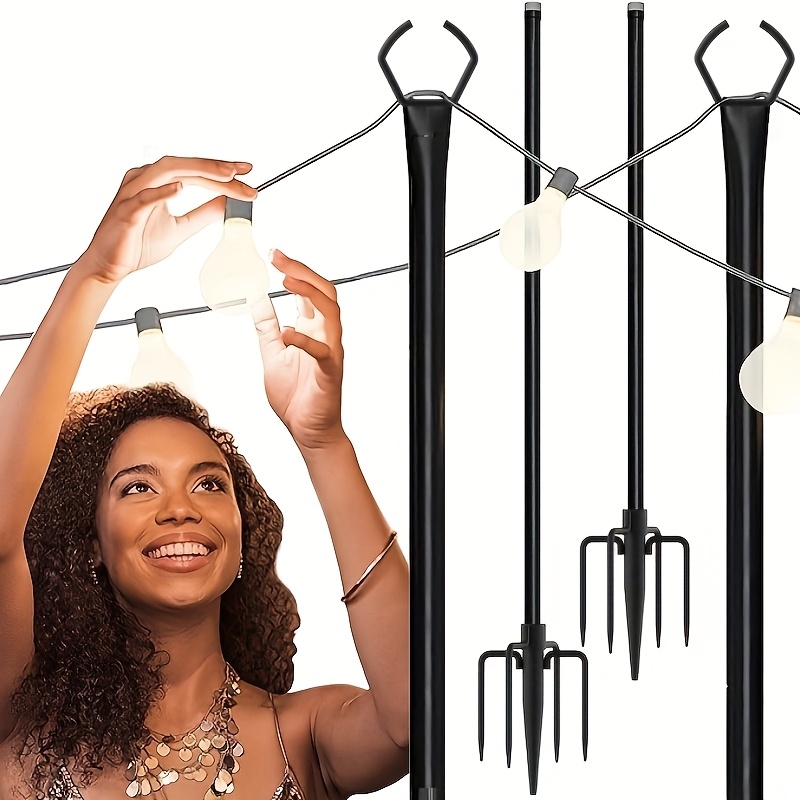 Outdoor Lighting Hooks - Outdoor String Light Holiday Decorative Light