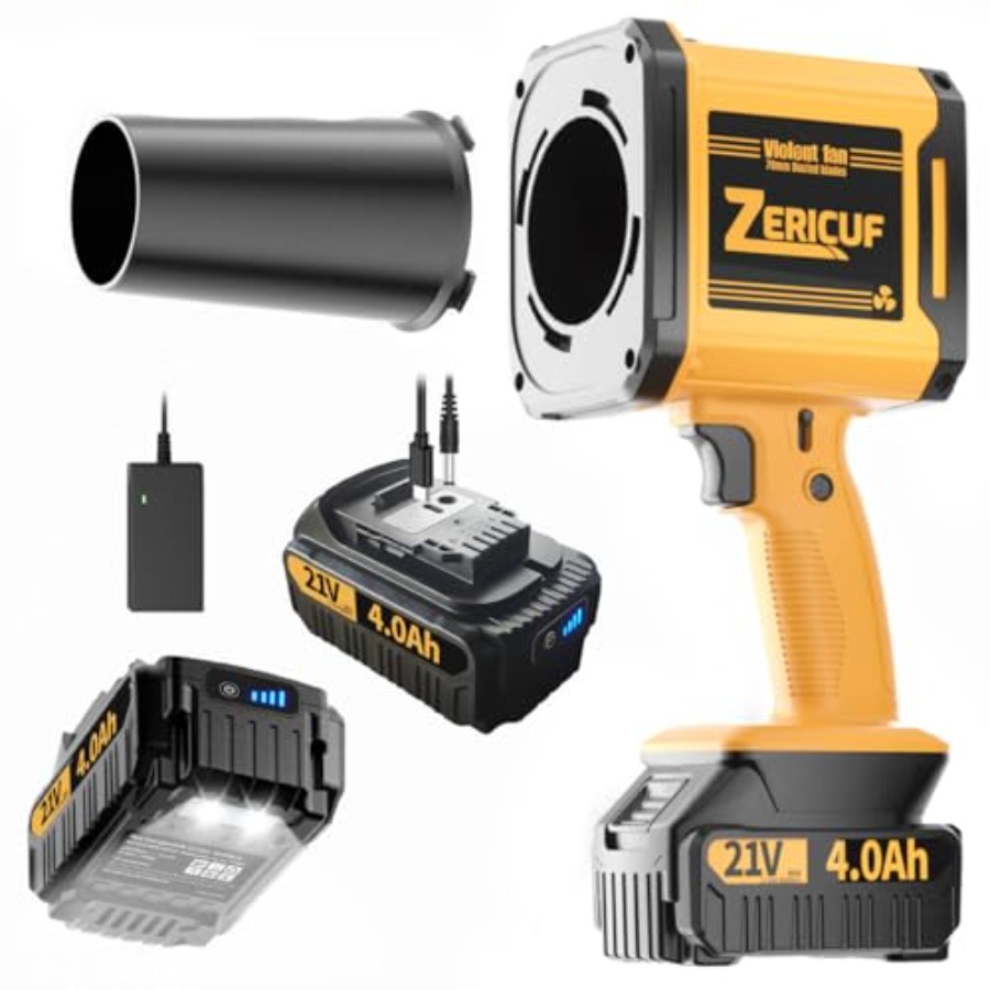 Outdoor Lighting No Electricity - Leaf Blower Cordless with 2*4.0 Ah