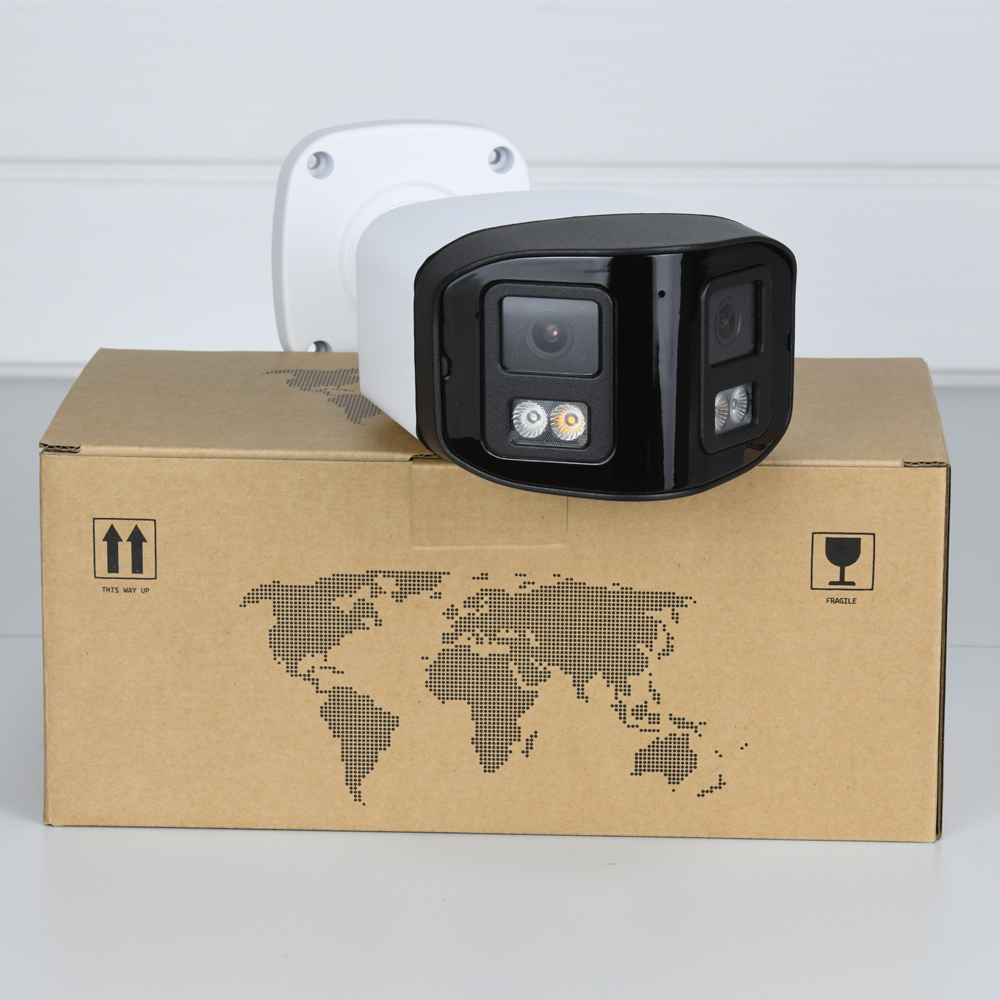 Outdoor Lighting No Electricity - Hikvision Compatible 8MP 4K Panoramic IP