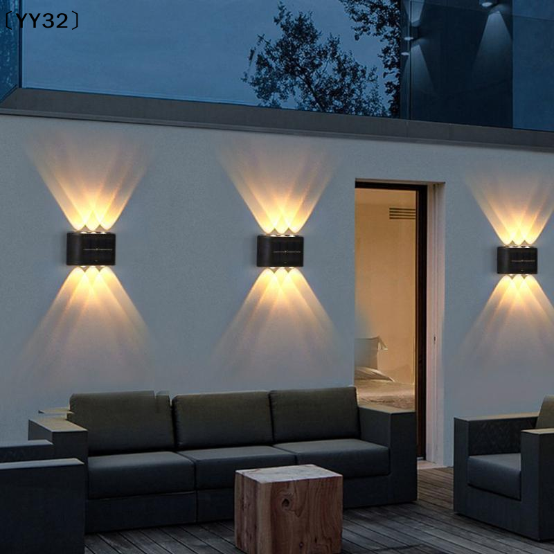 4-10 LED Solar Lamp Outdoor Wa – Outdoor Lighting Up And Down recenzja i cena
