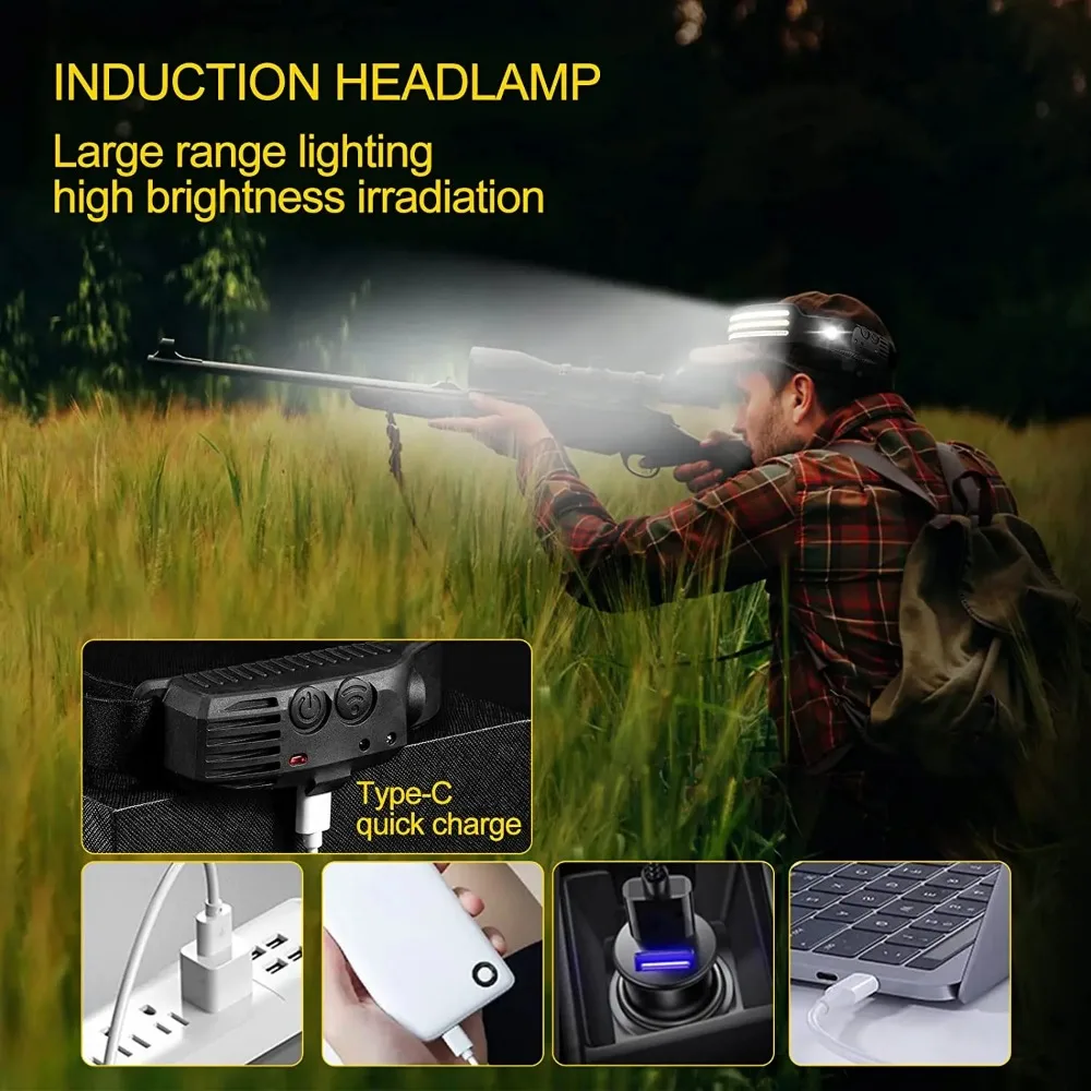 Rechargeable COB LED Induction – Outdoor Lighting Sensor recenzja i cena