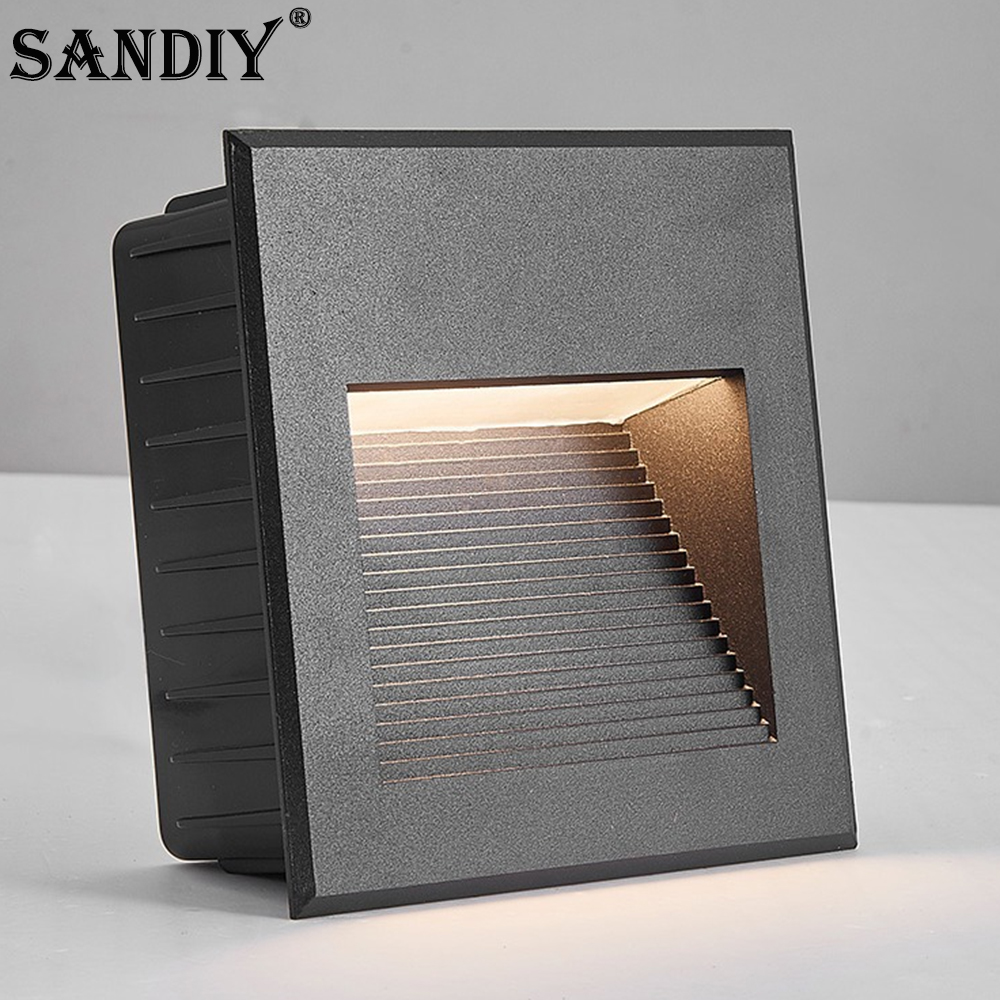 SANDIY Recessed Outdoor Wall S – Outdoor Lighting Recessed recenzja i cena