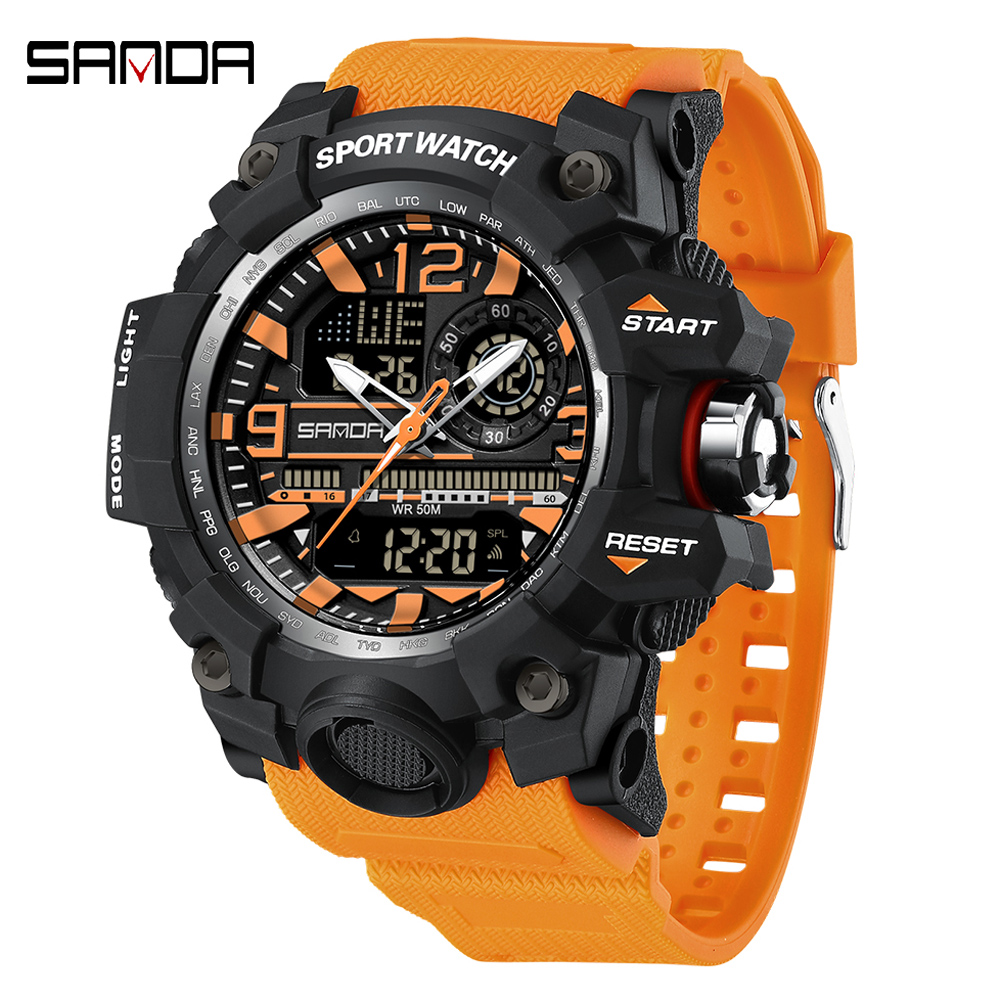 SANDA 3133 Outdoor Men's Watch – Outdoor Lighting Zones recenzja i cena