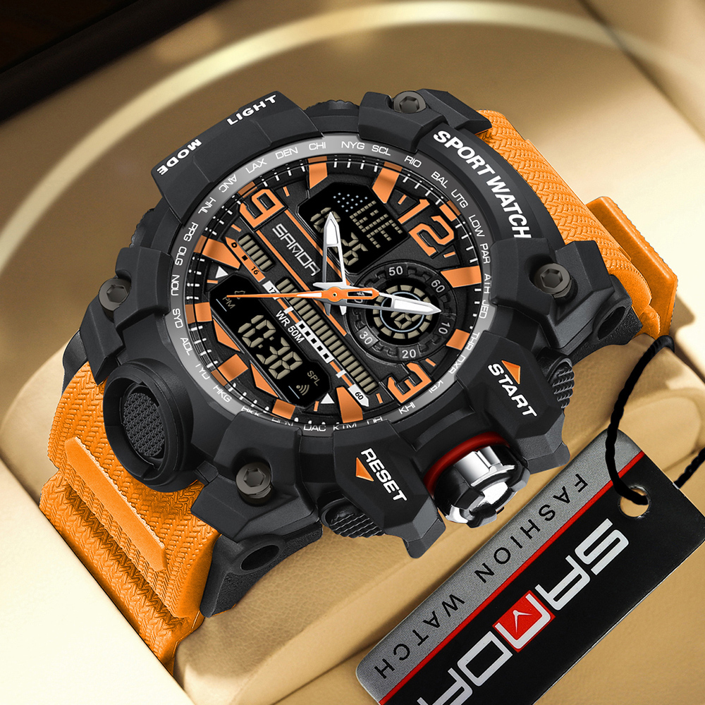 SANDA 3133 Outdoor Men's Watch – Outdoor Lighting Zones recenzja i cena