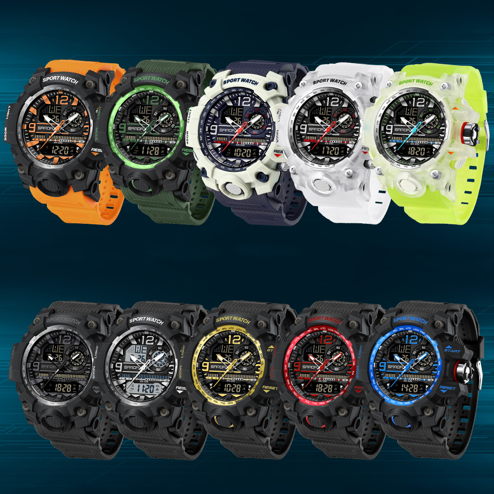 SANDA 3133 Outdoor Men's Watch – Outdoor Lighting Zones recenzja i cena