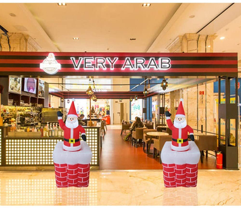 Christmas Inflatable Waving Sa – Outdoor Lighting Up And Down recenzja i cena