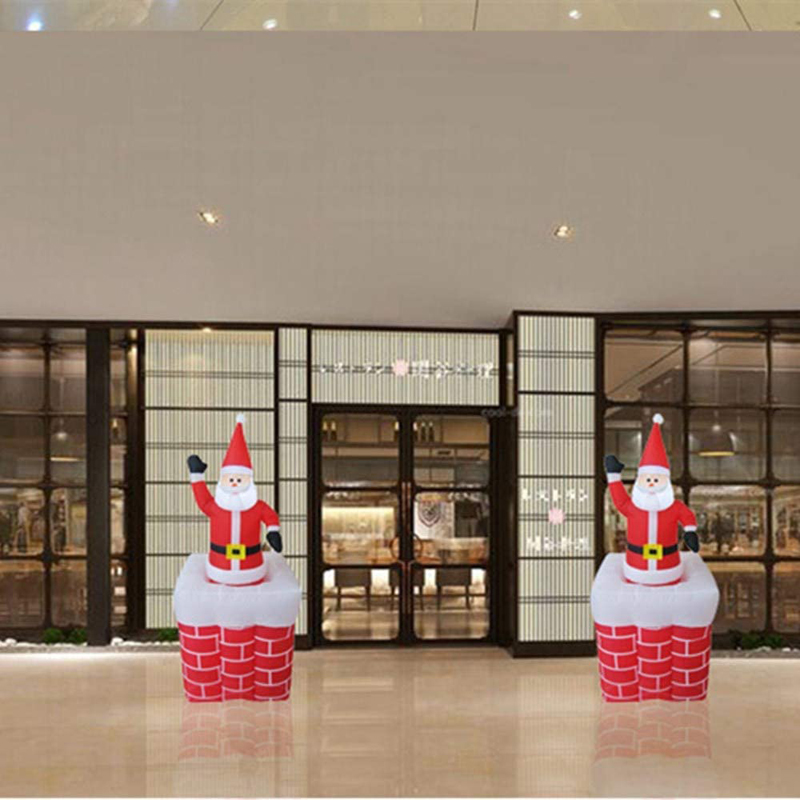 Christmas Inflatable Waving Sa – Outdoor Lighting Up And Down recenzja i cena