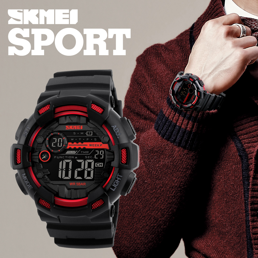 SKMEI Outdoor Sport Watch Men  – Outdoor Lighting Zones recenzja i cena