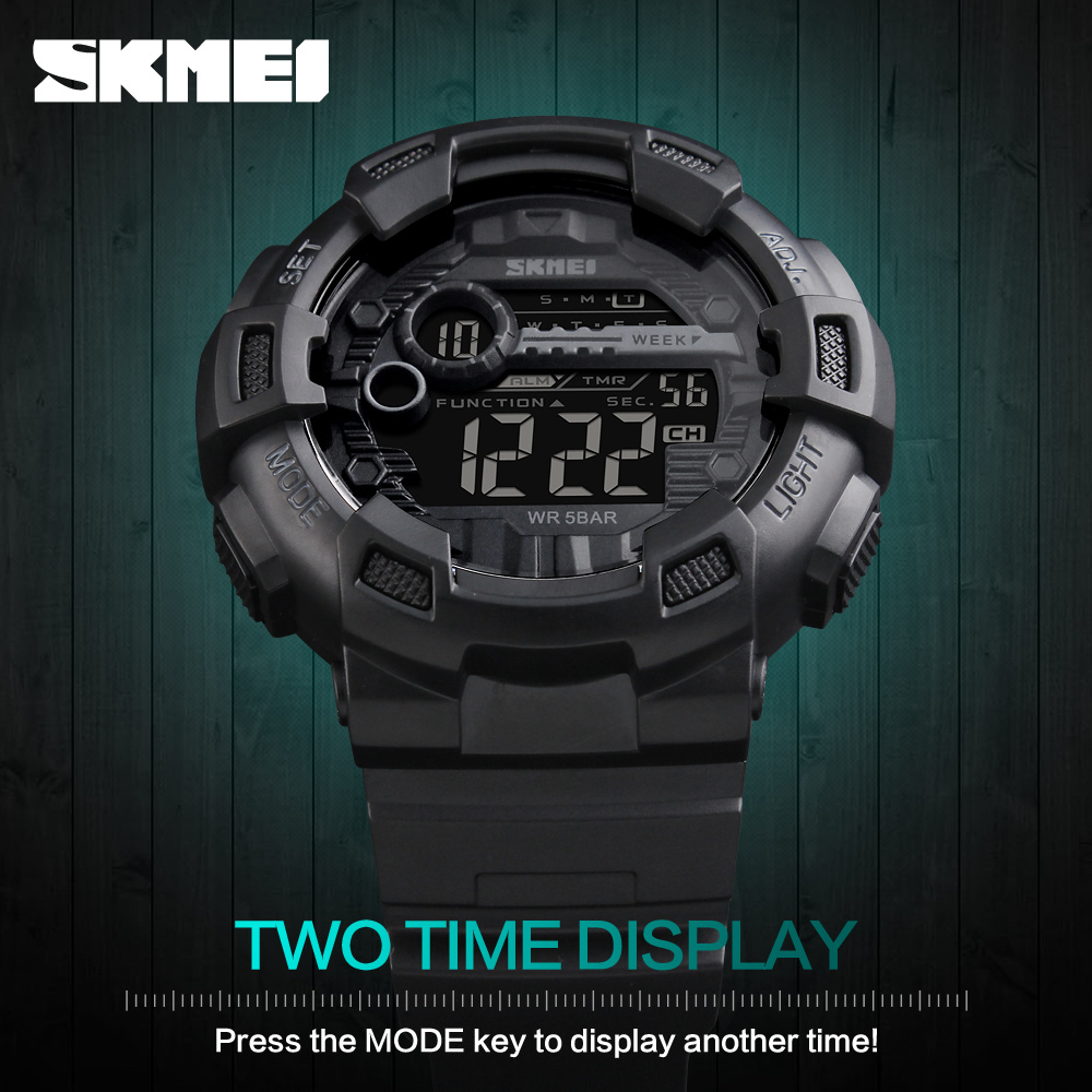 SKMEI Outdoor Sport Watch Men  – Outdoor Lighting Zones recenzja i cena