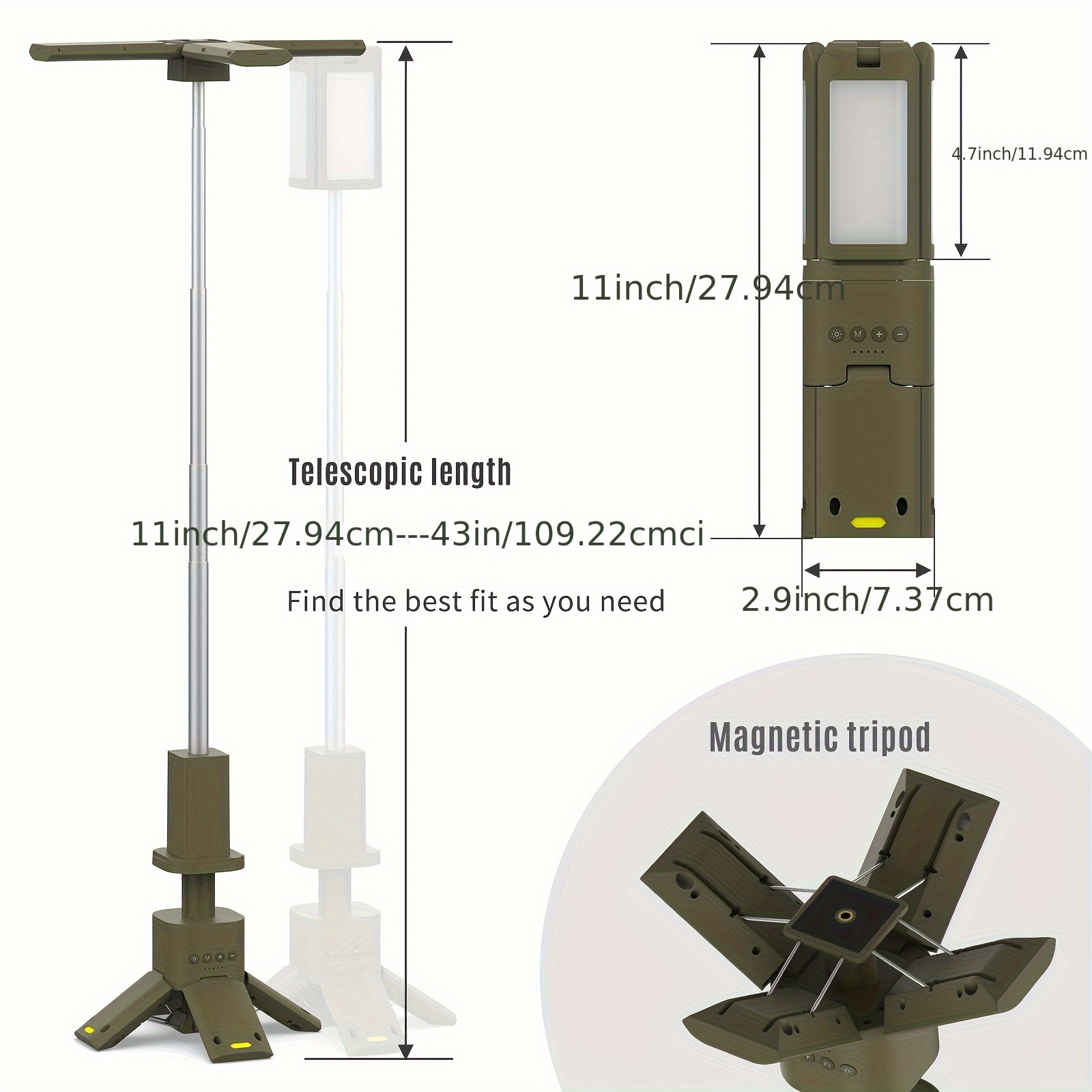 Camping Lantern, 14000mAh Rech – Outdoor Lighting Up And Down recenzja i cena