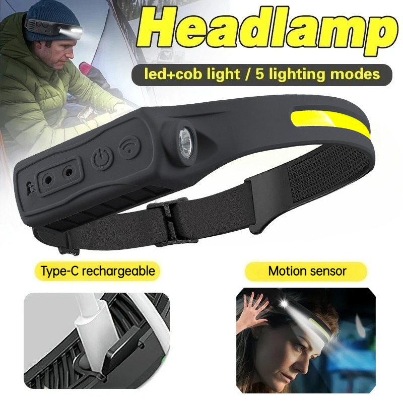 Powerful COB LED Sensor Headla – Outdoor Lighting Sensor recenzja i cena