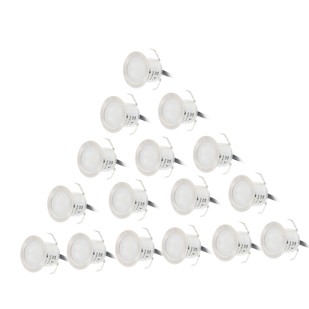 16PCS 0.6W High Bright Recesse – Outdoor Lighting Recessed recenzja i cena