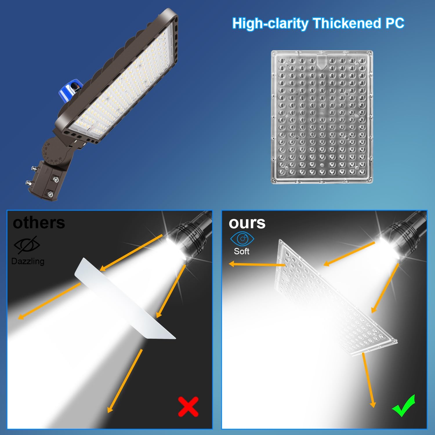 350W LED Parking Lot Light wit – Outdoor Lighting Sensor recenzja i cena