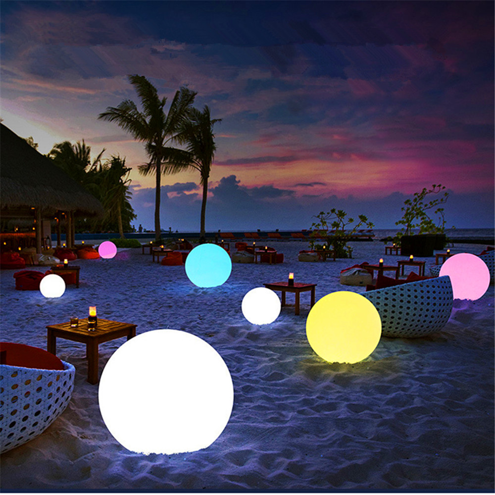 Rechargeable LED Glowing Ball  – Bollard Light Garden recenzja i cena