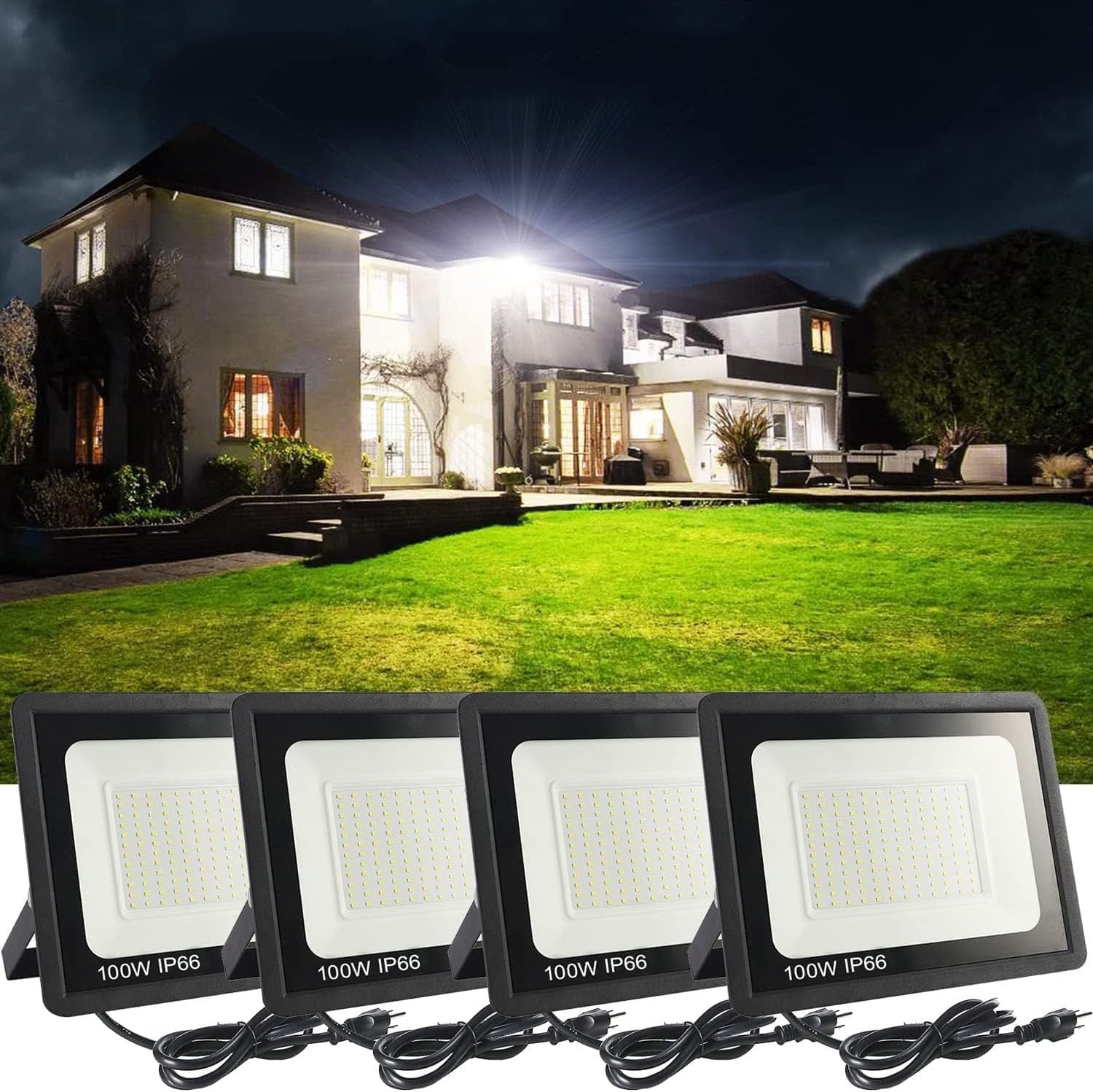 100W LED Flood Light, 11000lm  – Led Flood Light recenzja i cena