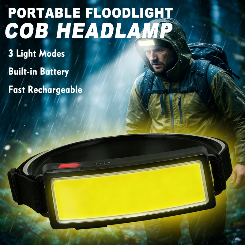 Powerful COB LED Headlamp 4 Li – Outdoor Lighting Brands recenzja i cena