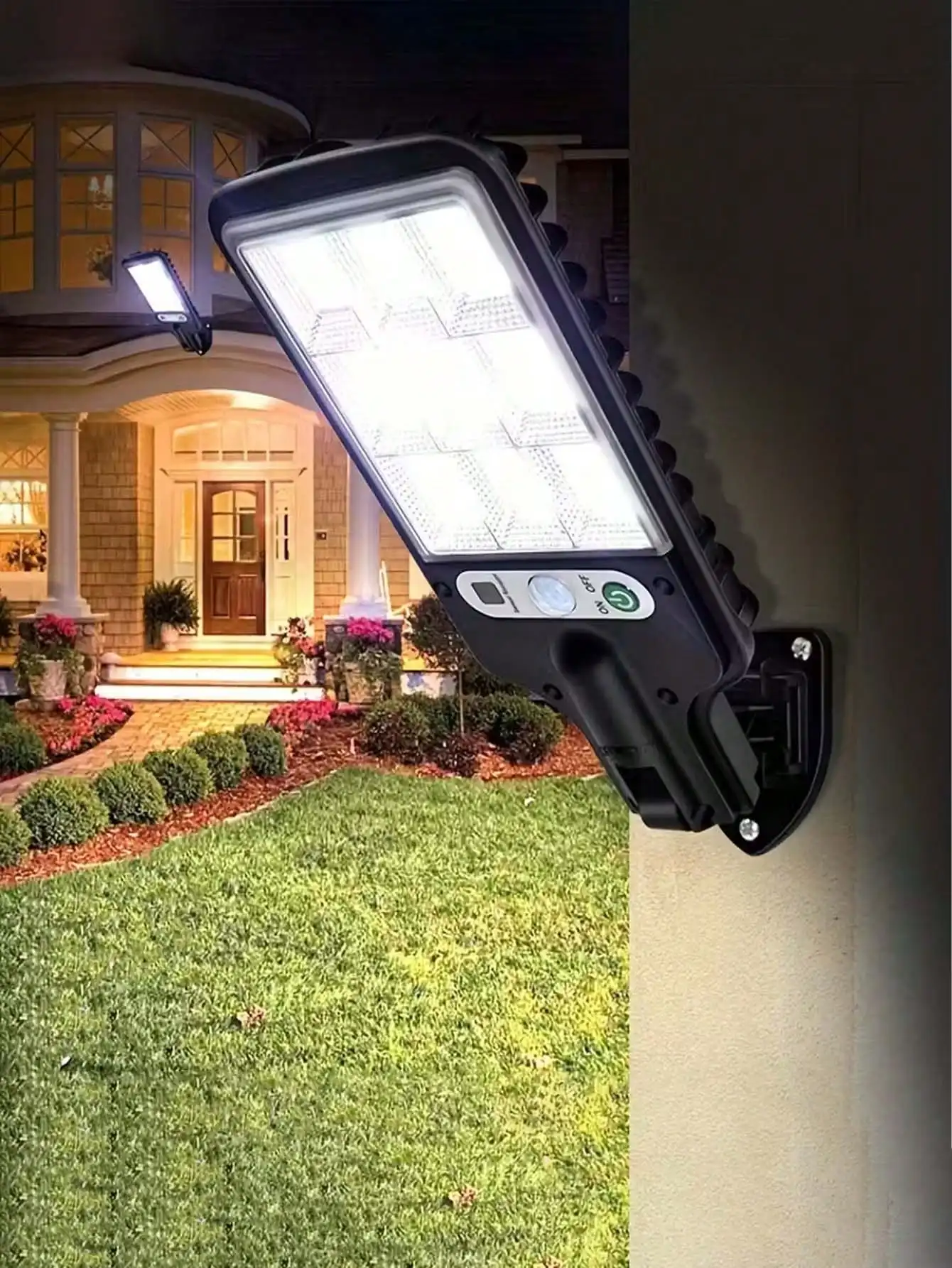 108 COB Solar Sensor Wall Ligh – Outdoor Lighting Sensor recenzja i cena