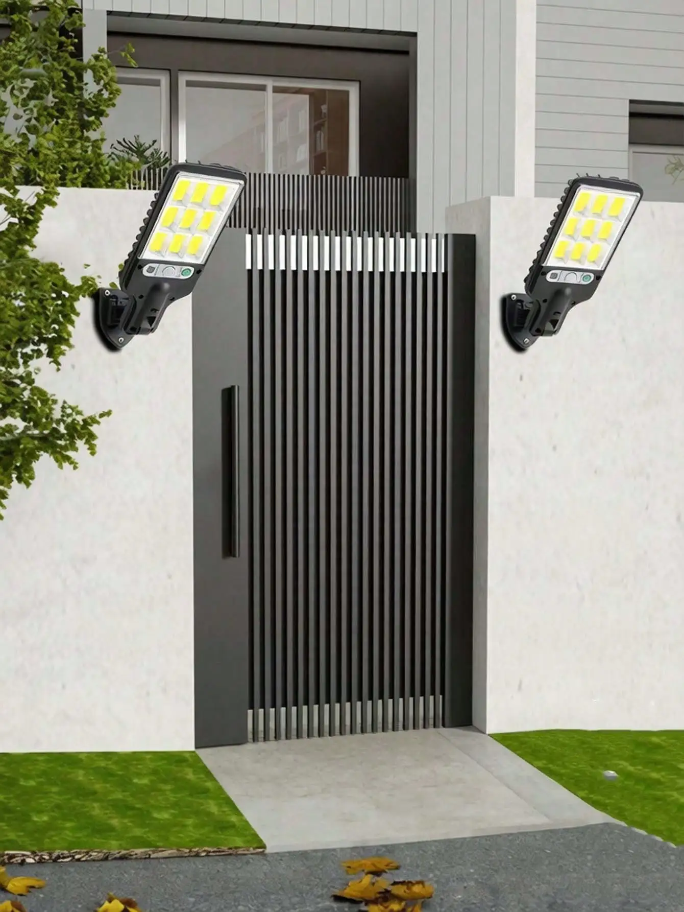 108 COB Solar Sensor Wall Ligh – Outdoor Lighting Sensor recenzja i cena