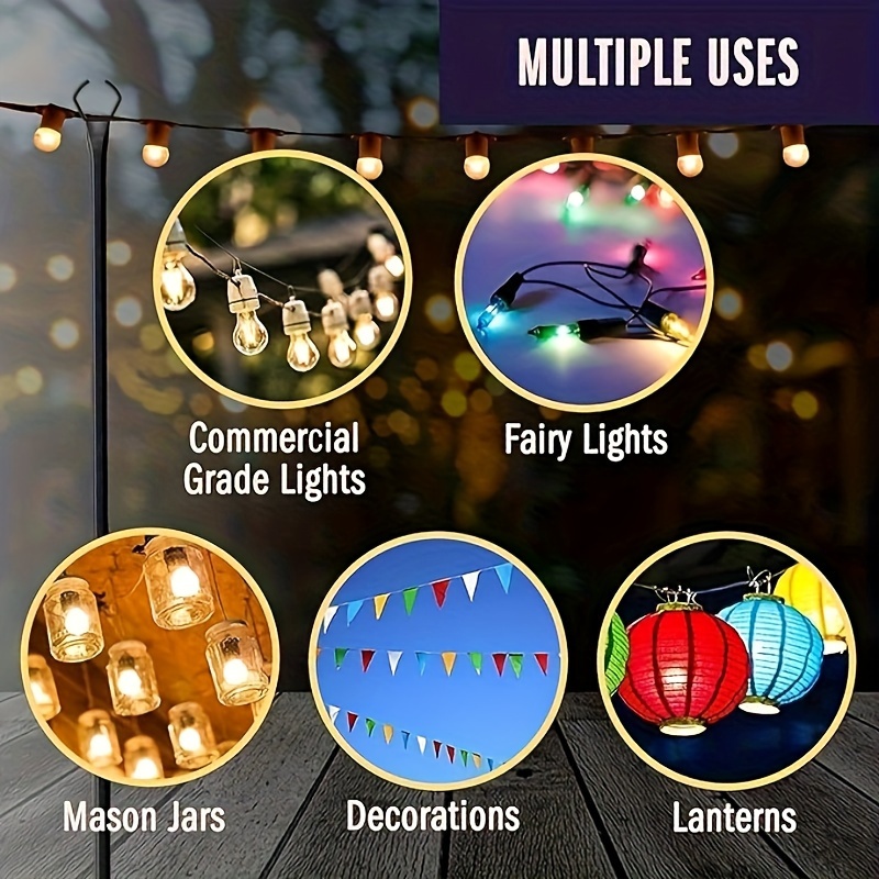 Outdoor String Light Holiday D – Outdoor Lighting Hooks recenzja i cena