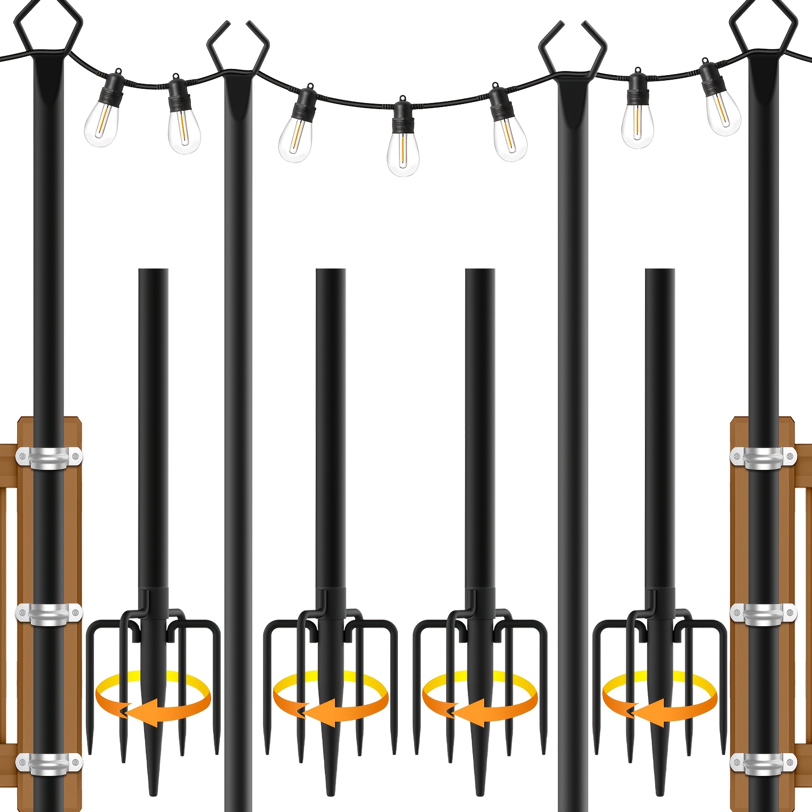 Outdoor String Light Holiday D – Outdoor Lighting Hooks recenzja i cena