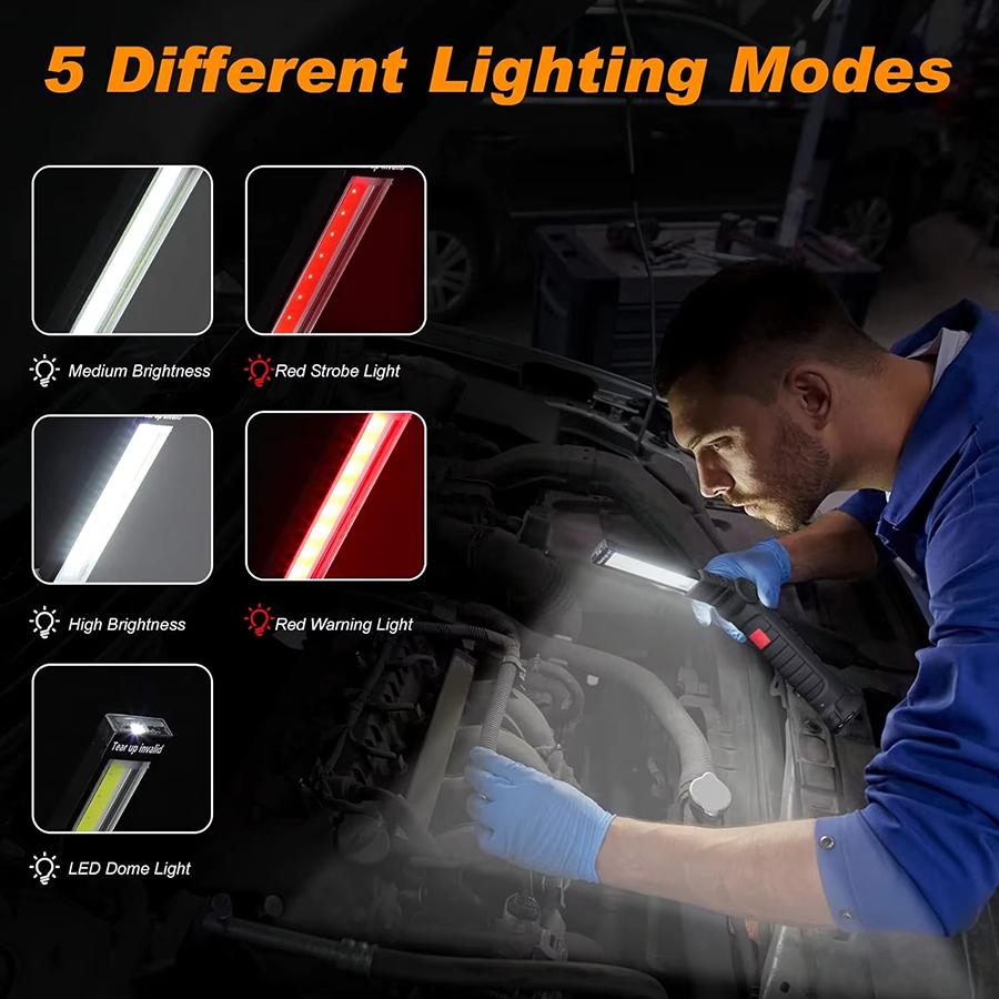 Portable LED Flashlight with M – Outdoor Lighting Hooks recenzja i cena