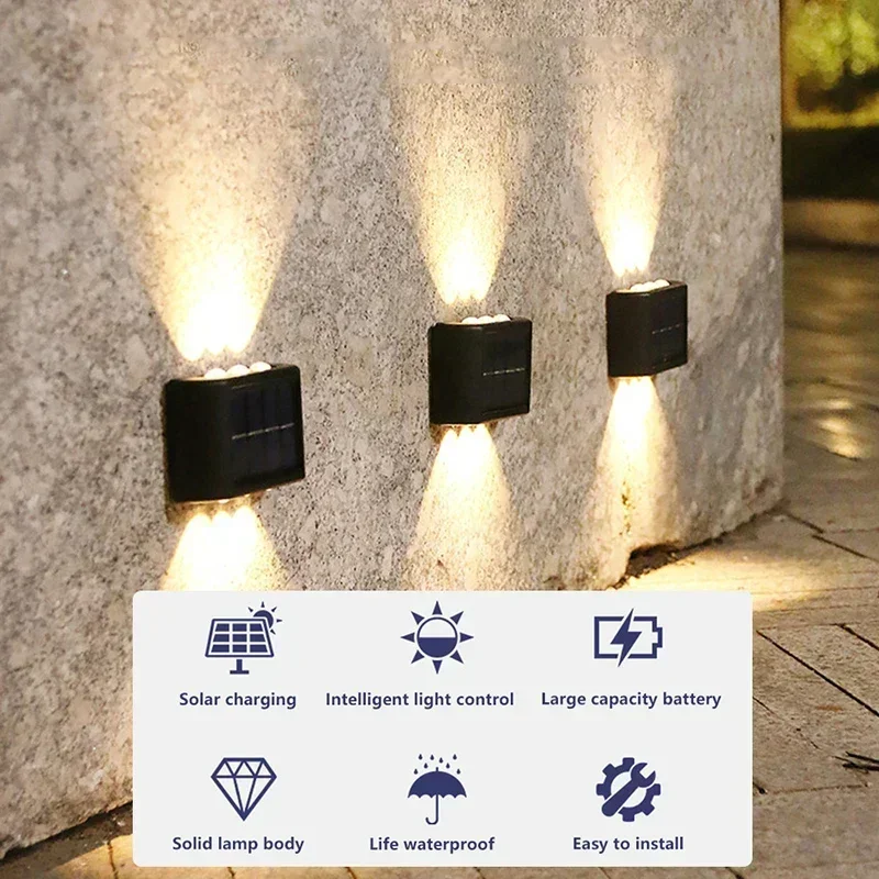 LED Solar Light Outdoor Waterp – Bollard Light Garden recenzja i cena