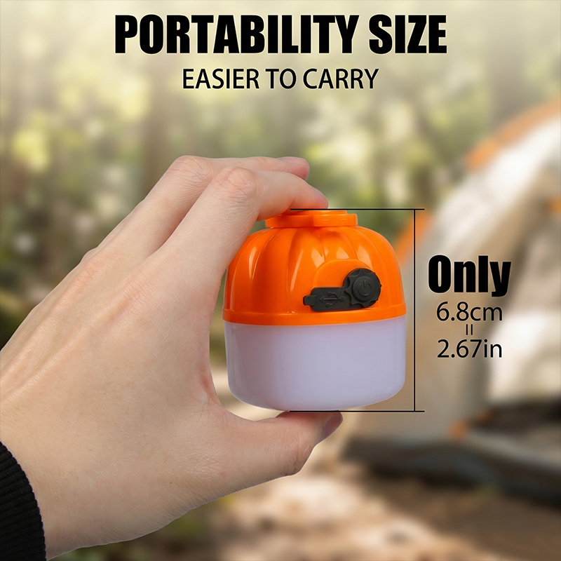 Mini Portable LED Pumpkin Bulb – Outdoor Lighting Hooks recenzja i cena