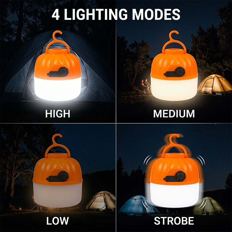 Mini Portable LED Pumpkin Bulb – Outdoor Lighting Hooks recenzja i cena
