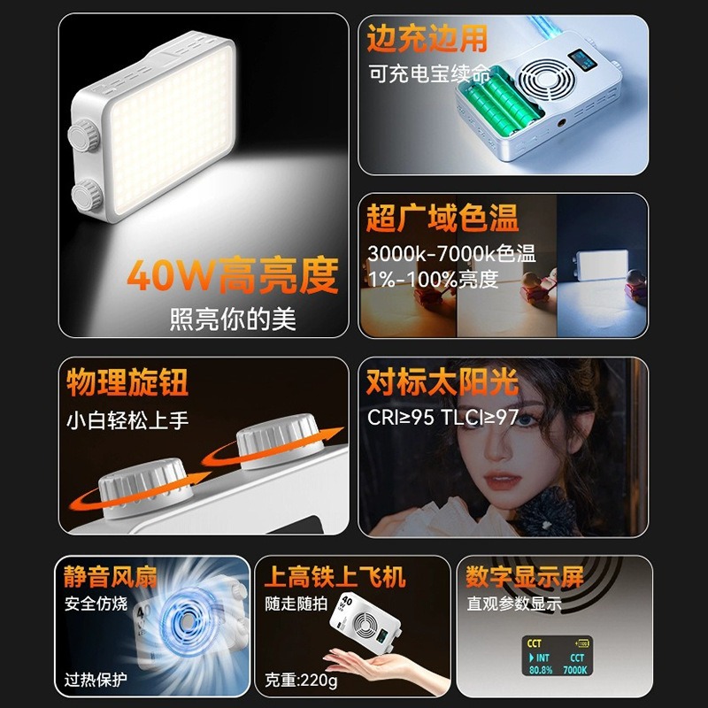 40WRGB full color fill light l – Outdoor Lighting In Photography recenzja i cena