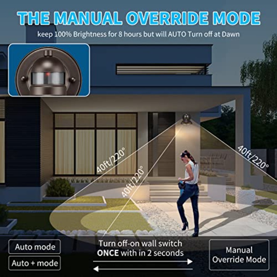 2 Pack Motion Sensor Outdoor L – Outdoor Lighting Sensor recenzja i cena