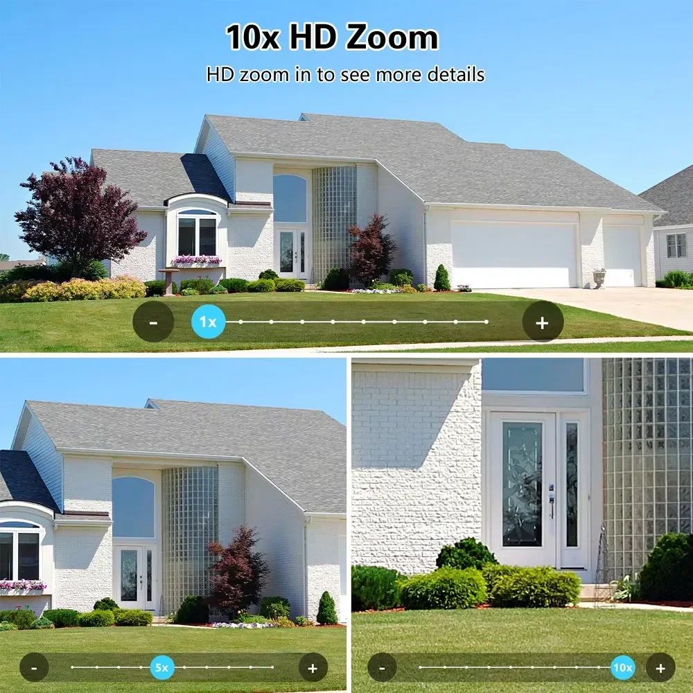 35MP Four Screens WiFi Securit – Outdoor Lighting No Electricity recenzja i cena