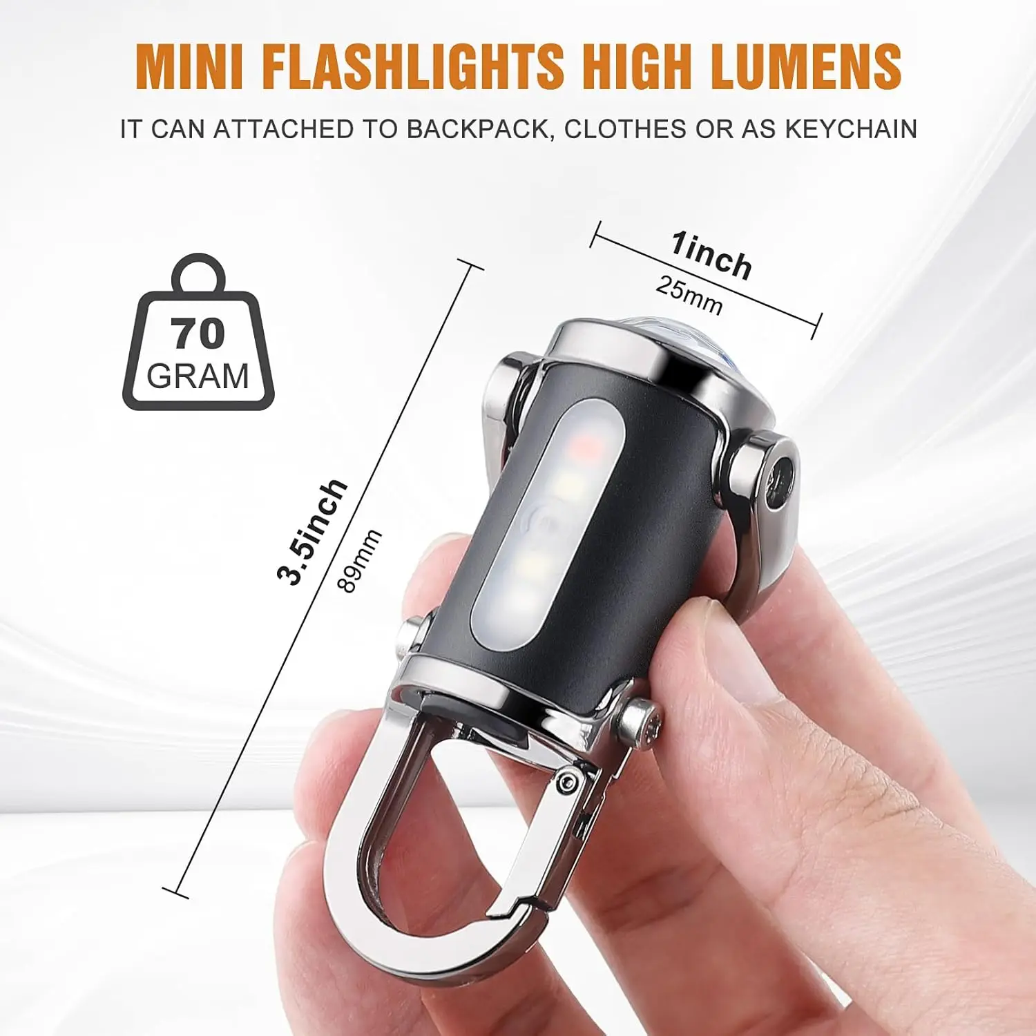 Mini Keychain Flashlight Recha – Outdoor Lighting Hooks recenzja i cena