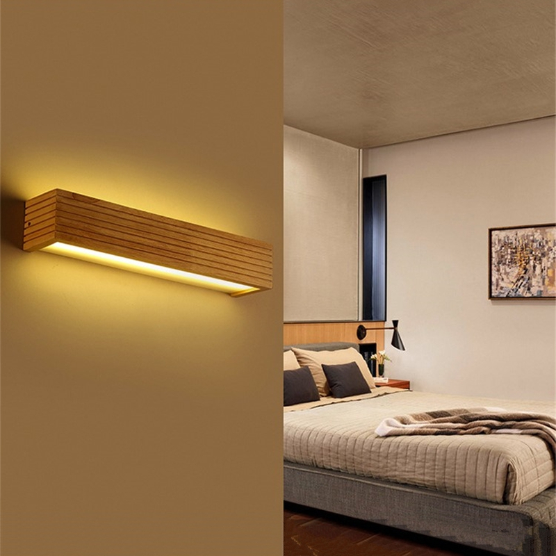 Modern Japan Style Led Oak woo – Outdoor Lighting Up And Down recenzja i cena