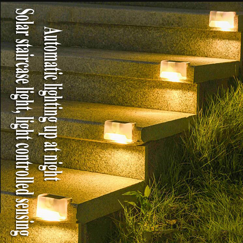 4PCS Solar Deck Light Outdoor  – Bollard Light Garden recenzja i cena