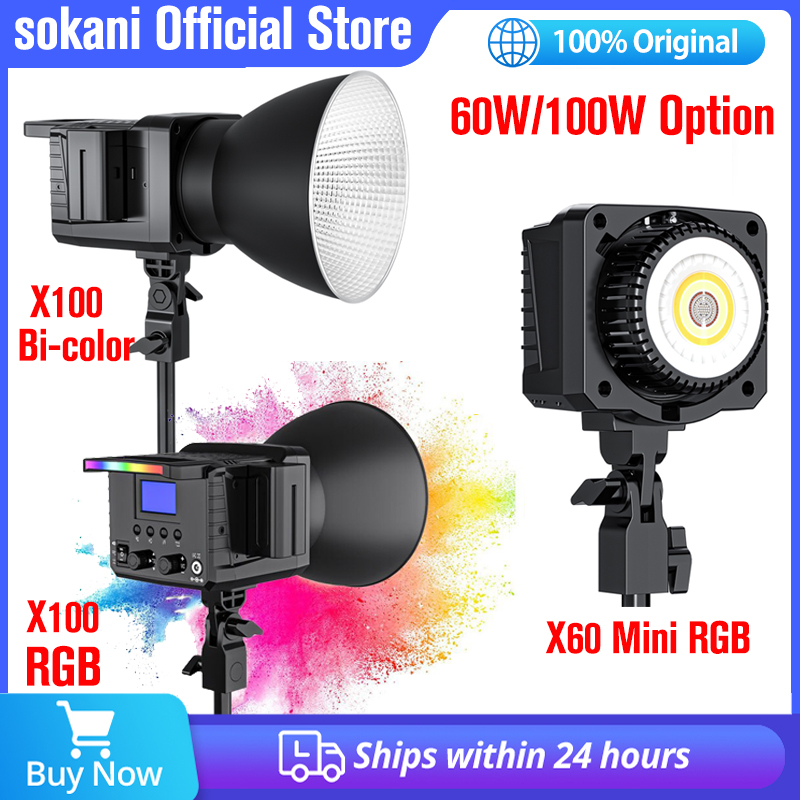 Sokani X100 / X60 Mini RGB Bi- – Outdoor Lighting In Photography recenzja i cena