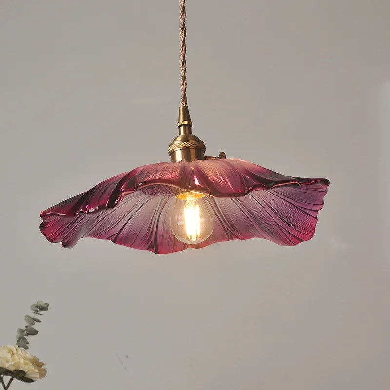 Vintage Pendant Lights Flower  – Outdoor Lighting Pendant recenzja i cena