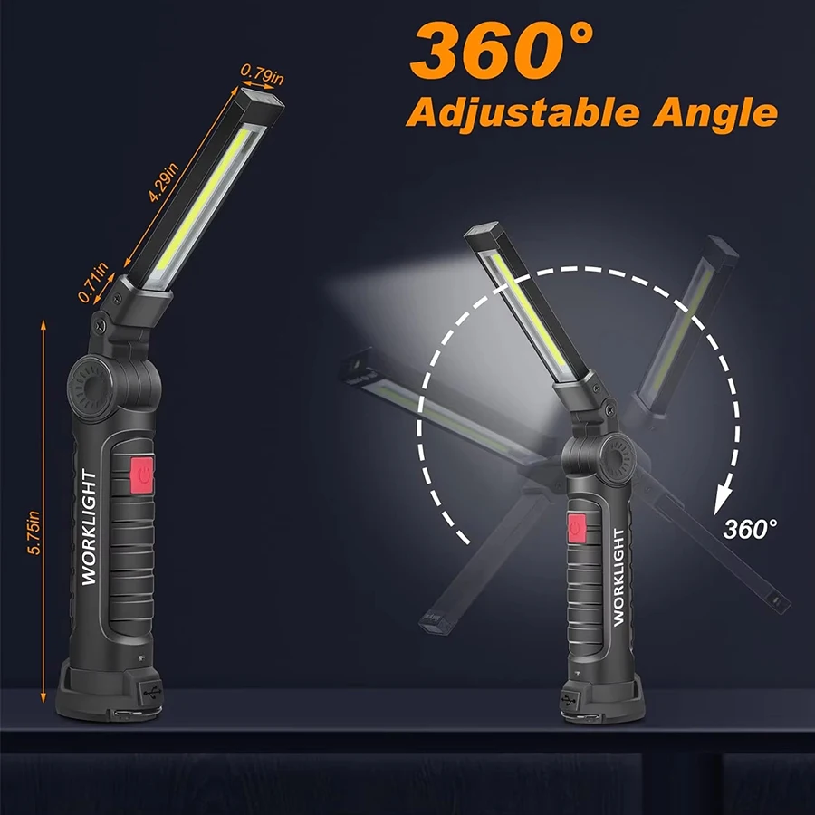 Rechargeable Magnetic Work Lig – Outdoor Lighting Hooks recenzja i cena