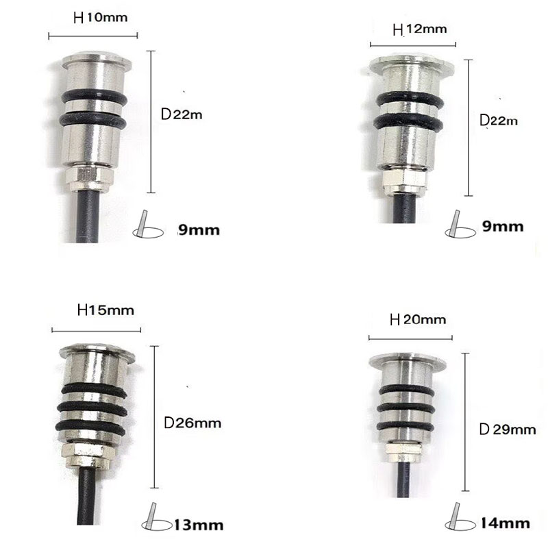 Mini LED 12V  Deck Light Reces – Outdoor Lighting Recessed recenzja i cena