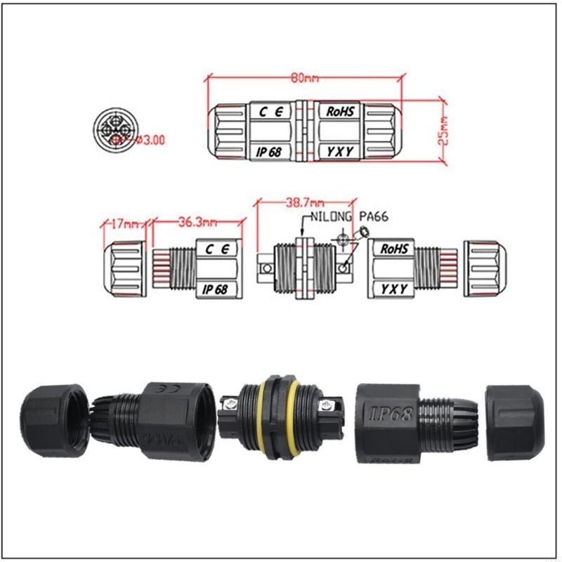 IP68 Waterproof Connector Outd – Outdoor Lighting Joint Box recenzja i cena