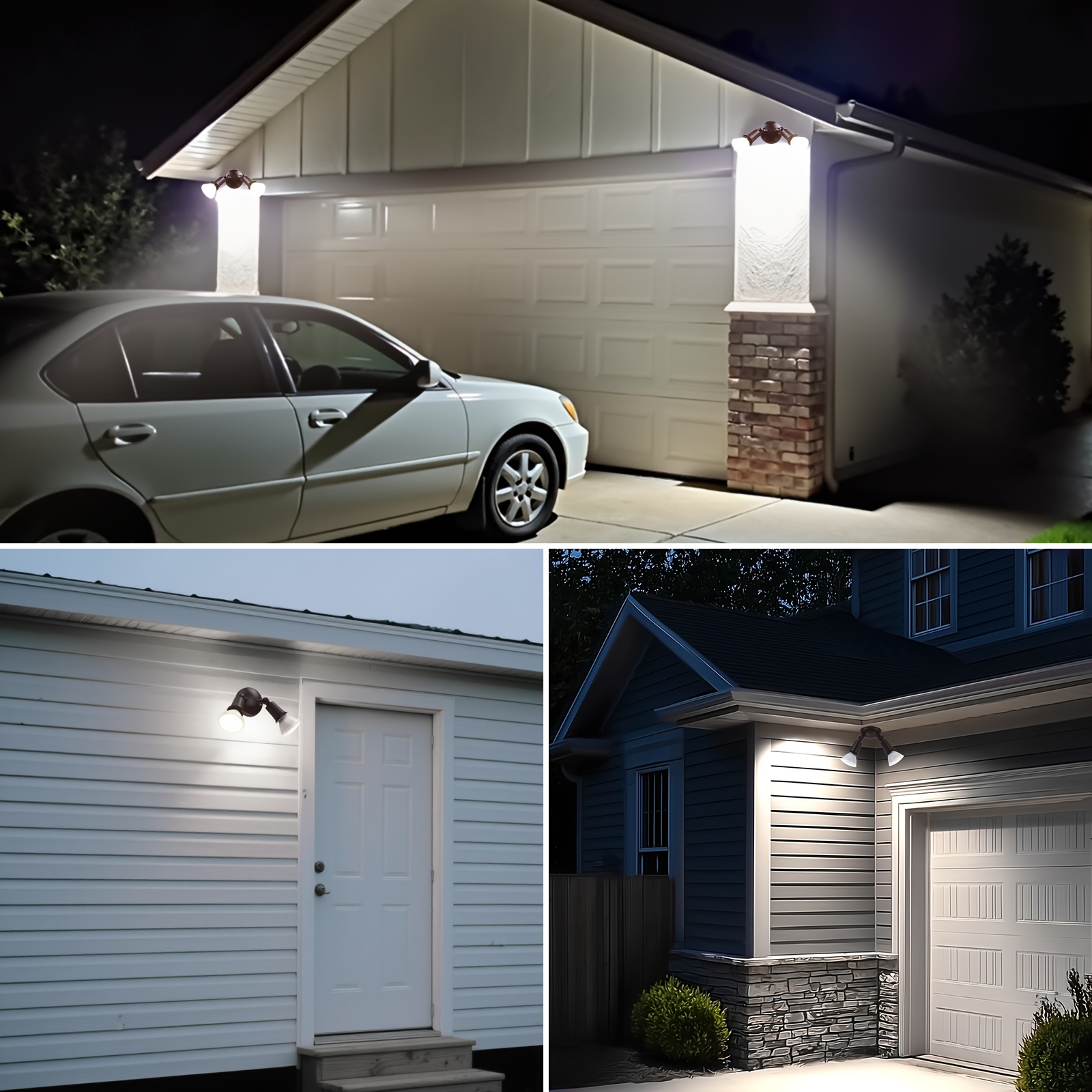 Set of Four Outdoor Floodlight – Outdoor Lighting Up And Down recenzja i cena