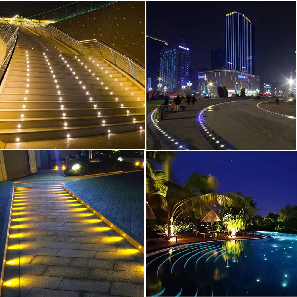 4/6/10PCS Outdoor Waterproof L – Outdoor Lighting Recessed recenzja i cena