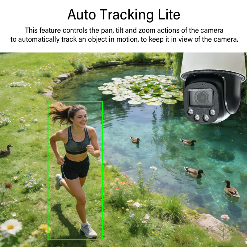 Dahua 4MP 5x Optical Zoom Smar – Outdoor Lighting No Electricity recenzja i cena