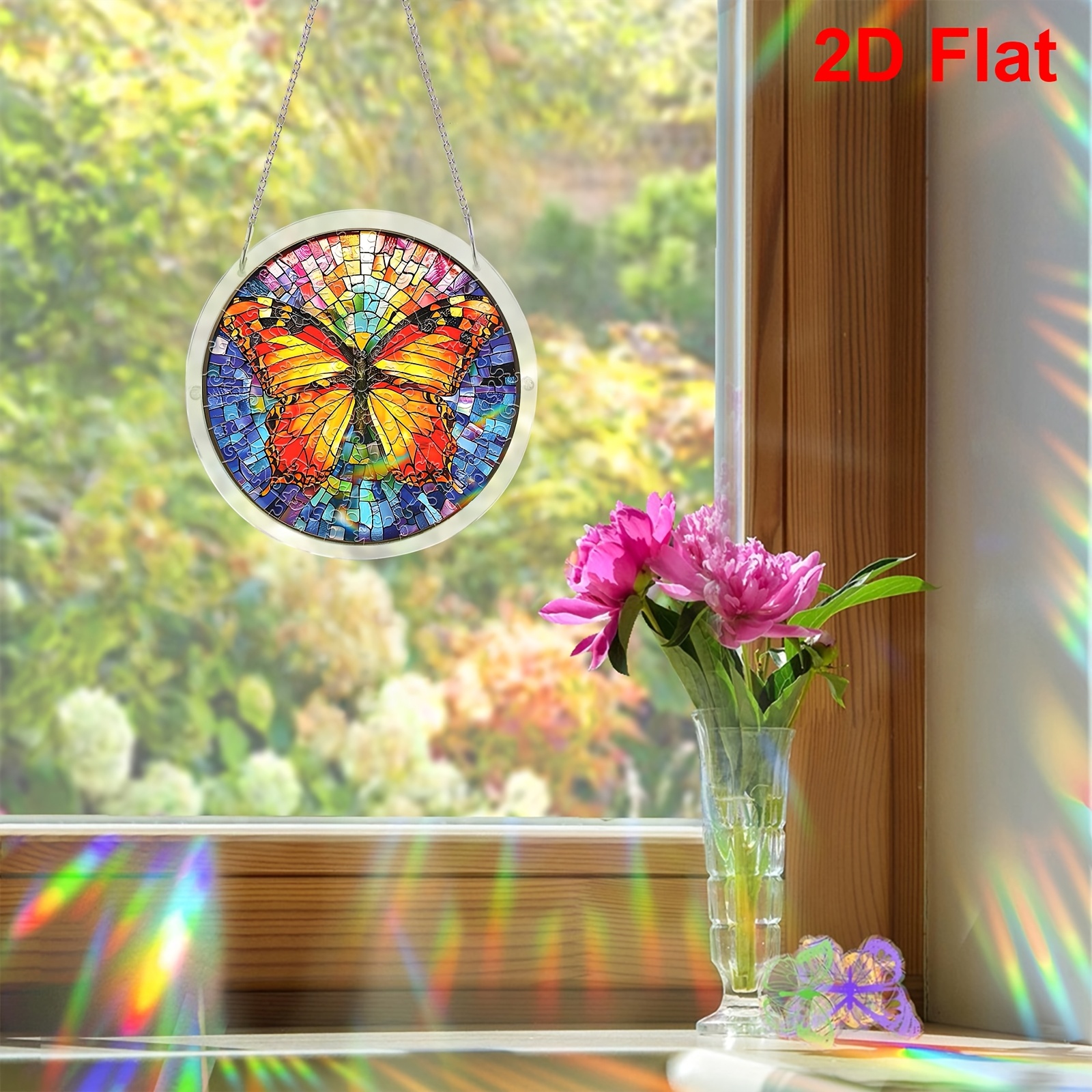 Transparent Acrylic Suncatcher – Outdoor Lighting Pendant recenzja i cena