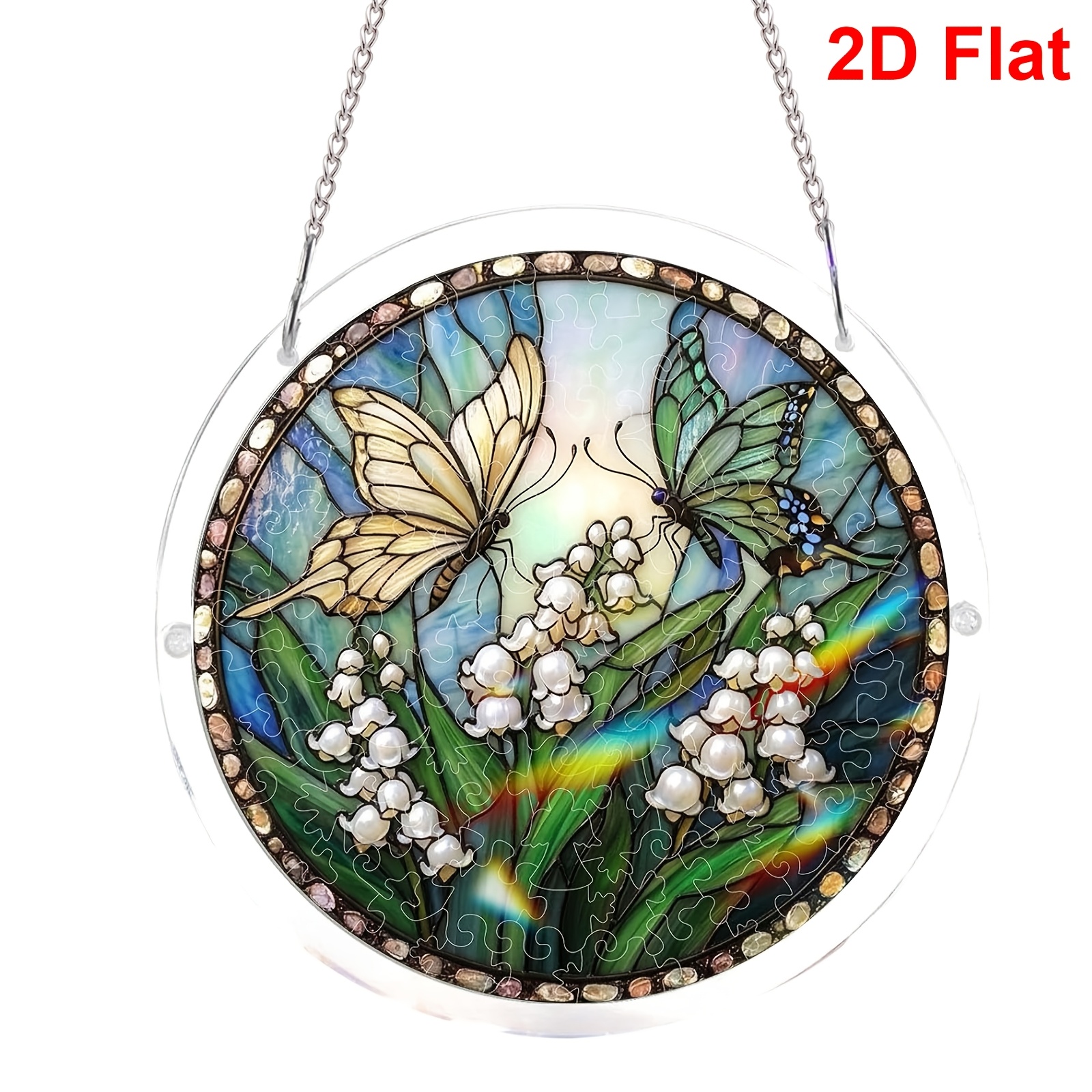 Transparent Acrylic Suncatcher – Outdoor Lighting Pendant recenzja i cena