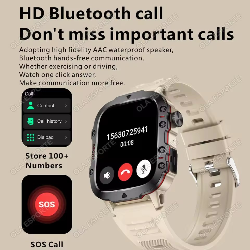 2026 New Military Smart Watch  – Outdoor Lighting Zones recenzja i cena