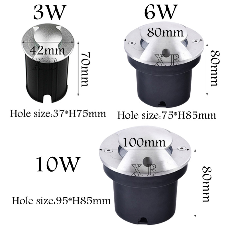 Outdoor Lighting 10W 6W 3W Gar – Outdoor Lighting Recessed recenzja i cena
