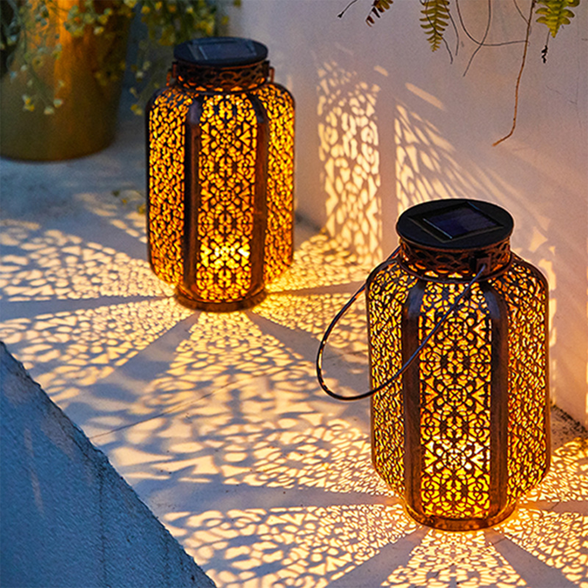 Solar Lanterns Outdoor Waterpr – Bollard Light Garden recenzja i cena