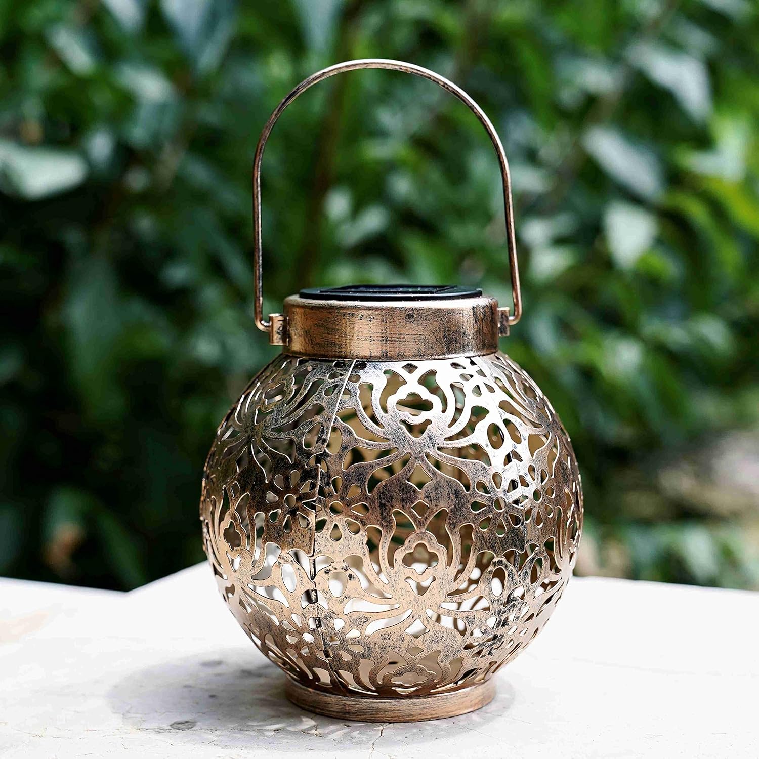 1-6PCS Moroccan Solar Lanterns – Bollard Light Garden recenzja i cena