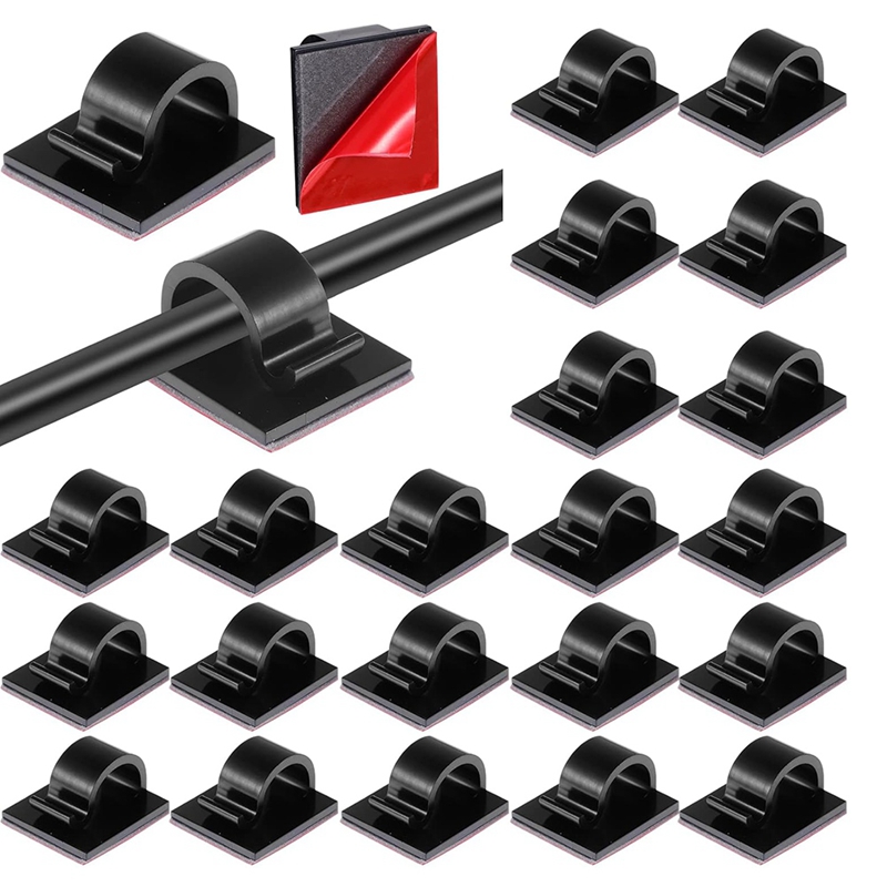 50 Pcs Mini Cable Clips Hooks  – Outdoor Lighting Hooks recenzja i cena